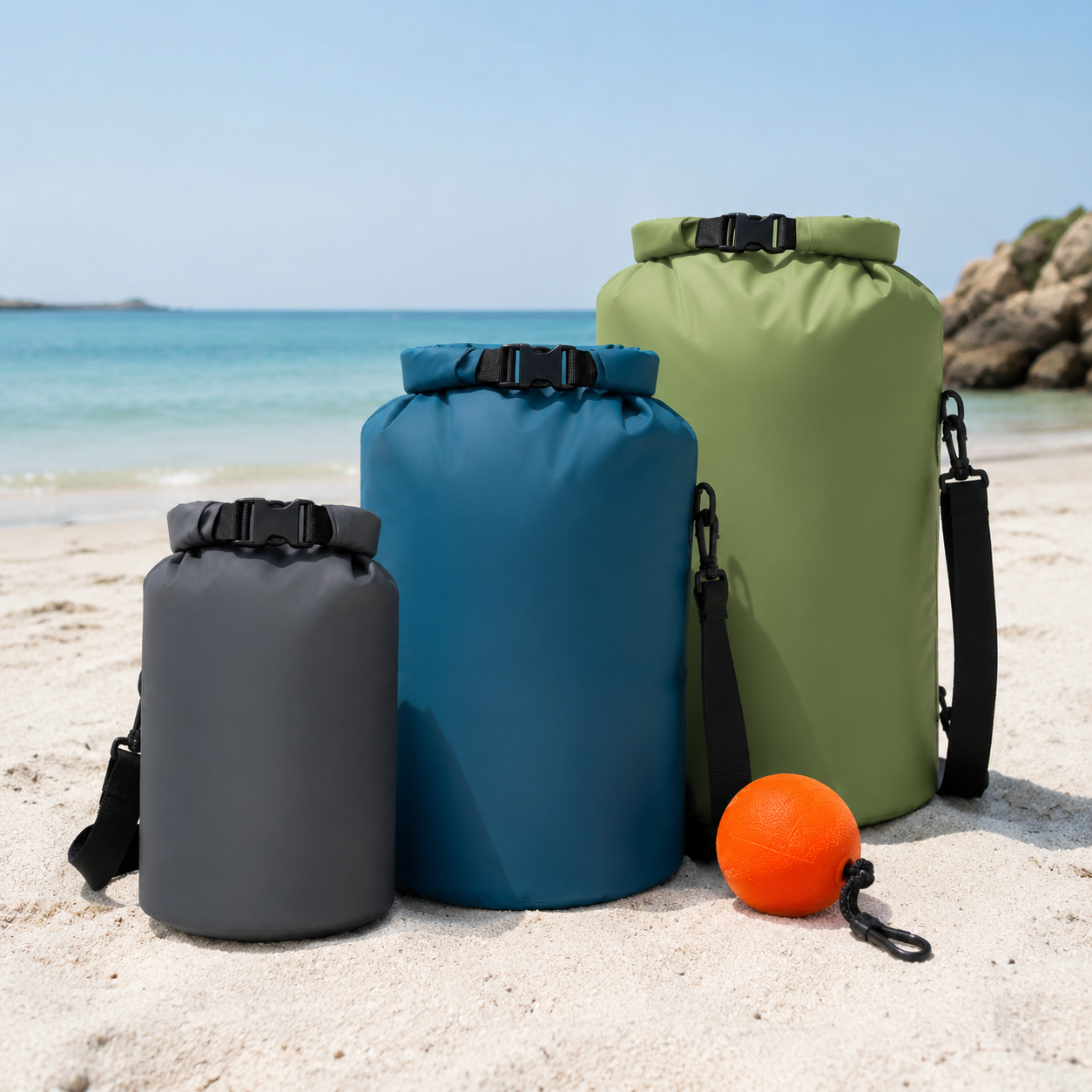 Beach Day Dry Bag Set
